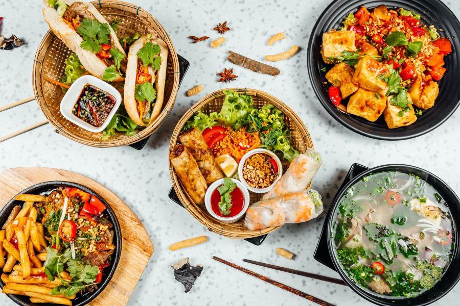 越南美食素材视频