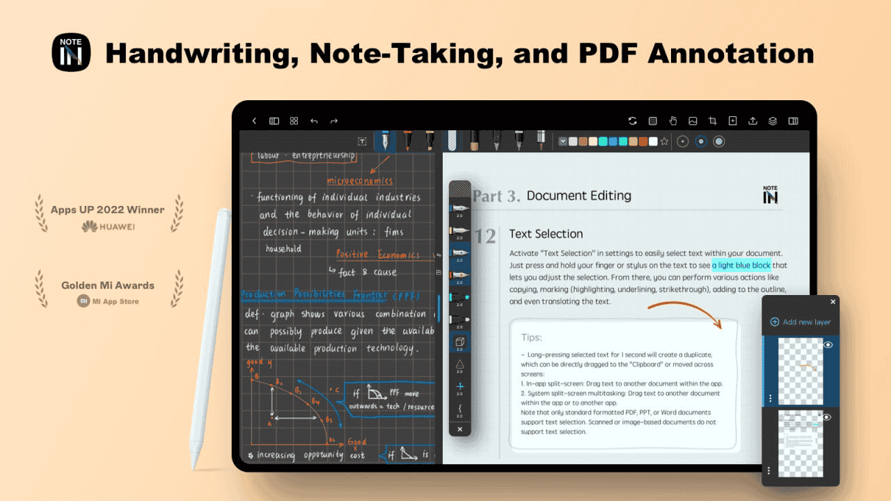 Notein - 手写笔记&PDF编辑器 v1.1.930.0 功能解锁